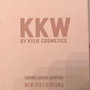 KKW Creme Liquid Lipstick Set